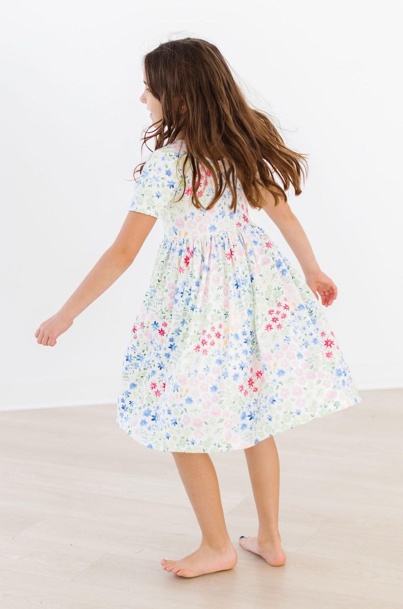Sunshine Meadows S/S Pocket Twirl Dress Mila & Rose ®