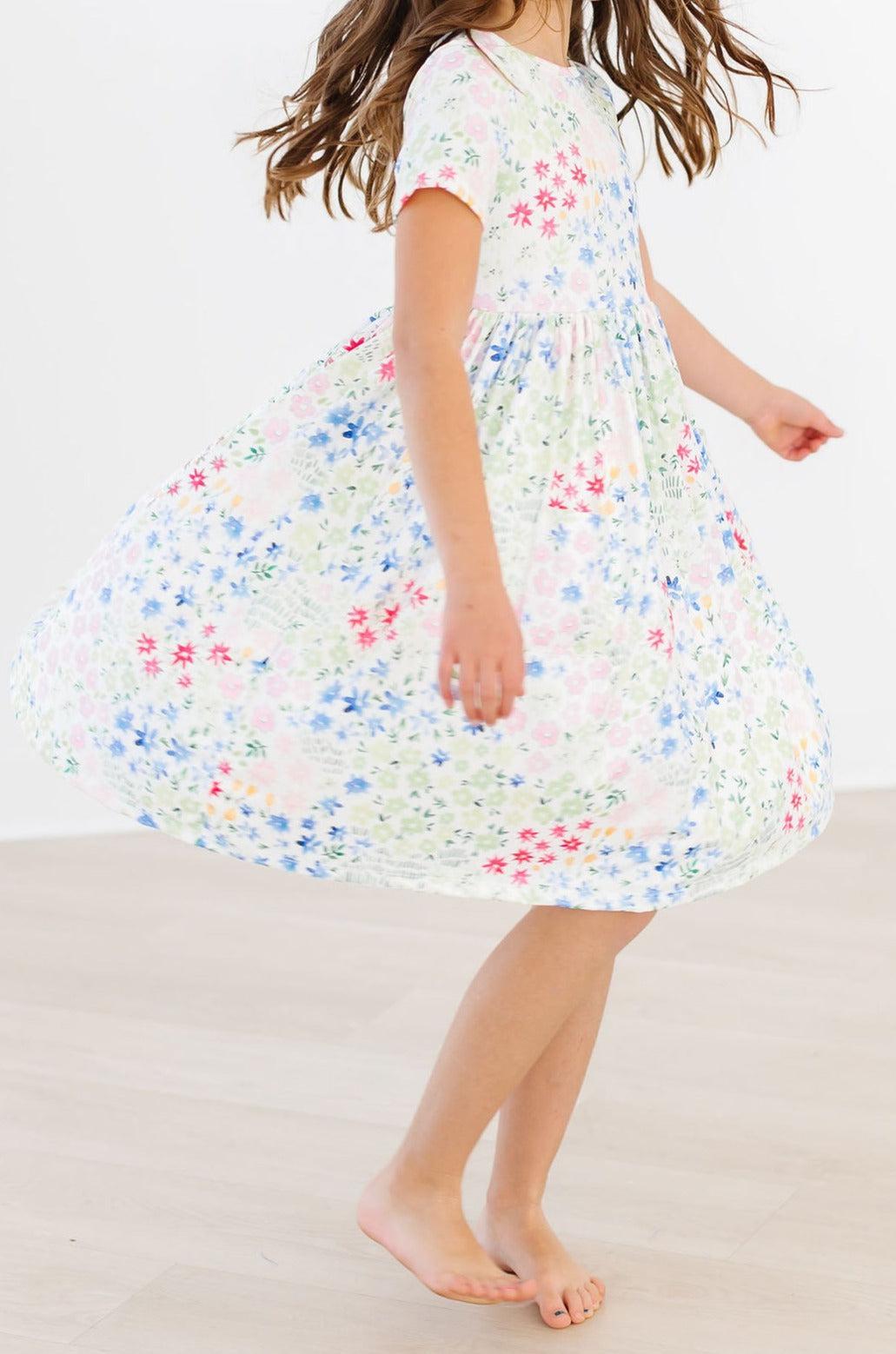 Sunshine Meadows S/S Pocket Twirl Dress Mila & Rose ®