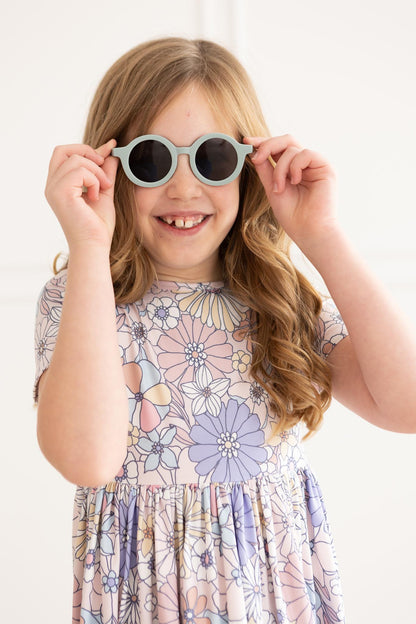 Sweet Escape Floral S/S Pocket Twirl Dress