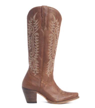 Sylvia Prairie Leather Boots Country in My Heart