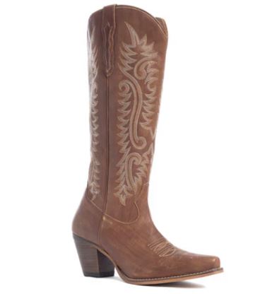 Sylvia Prairie Leather Boots Country in My Heart