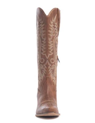 Sylvia Prairie Leather Boots Country in My Heart