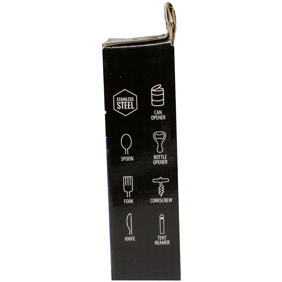 Knife Fork Spoon Combo Utility Tool with Can & Bottle Opener quakekits.com