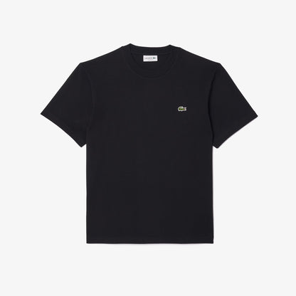 Lacoste Mens Cotton Tee - Black Denim Exchange