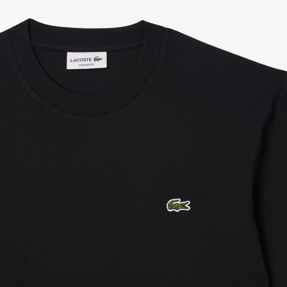 Lacoste Mens Cotton Tee - Black Denim Exchange