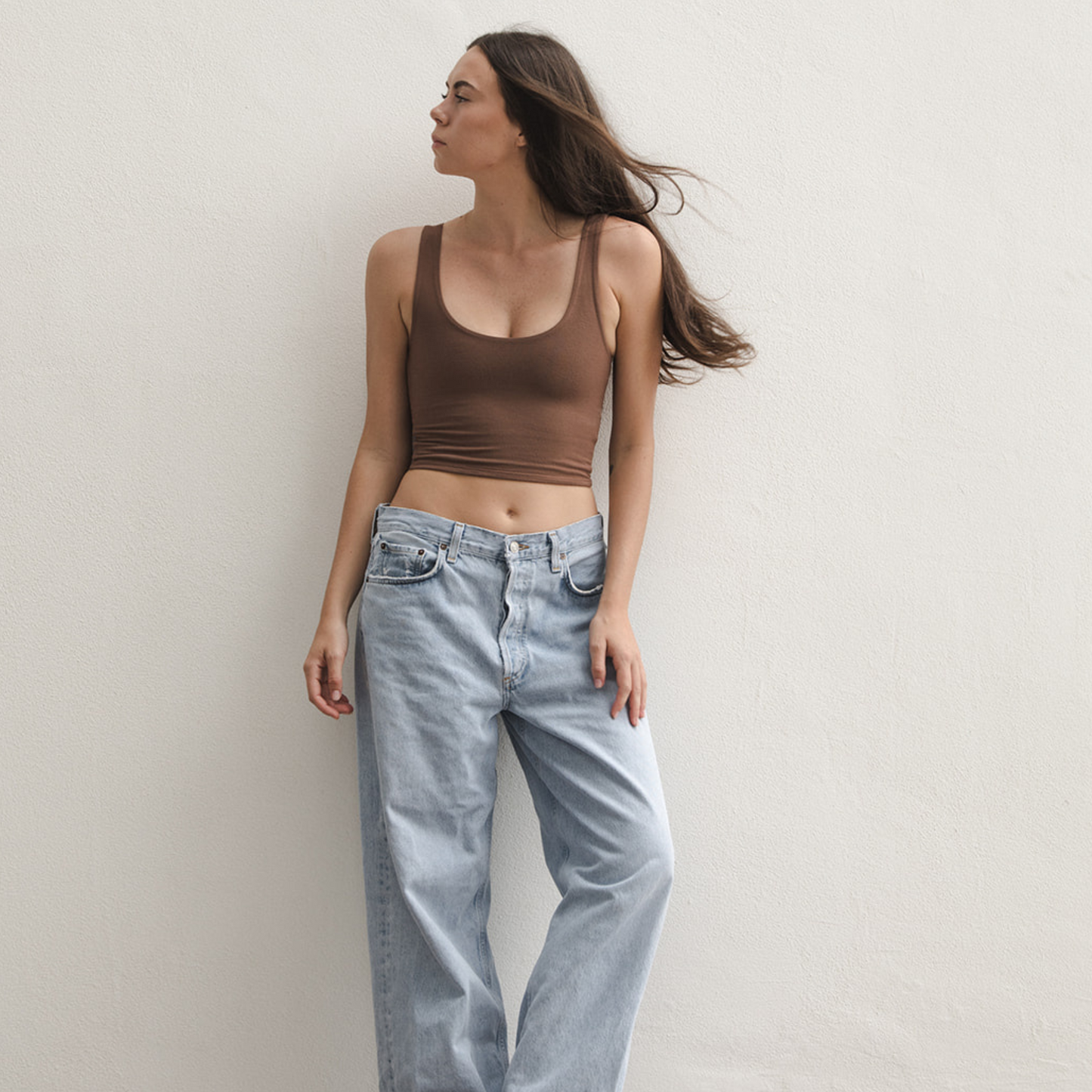 The Devon - Double Layer Scoop - Dark Nude Boob-eez