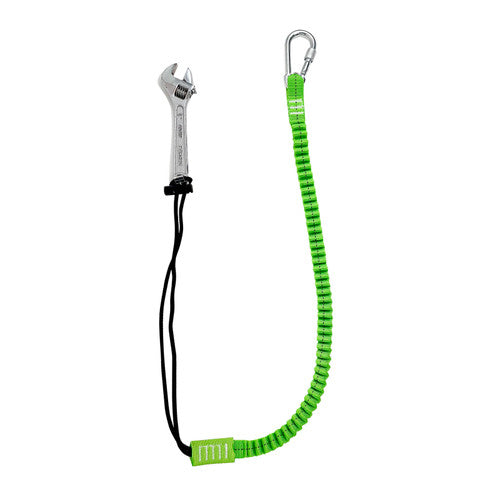 Frontline TLS15 ToolGrip Elastic Tool Tether 15 lbs with Steel Turn Lock Carabiner VM Hardware