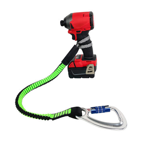 Frontline TLS30 ToolGrip Elastic Tool Tether 30 lbs with Self-locking Aluminum Carabiner VM Hardware