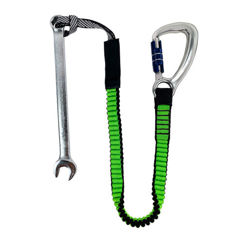 Frontline TLS30 ToolGrip Elastic Tool Tether 30 lbs with Self-locking Aluminum Carabiner VM Hardware