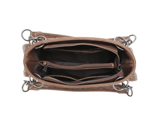 Western Elegance Tooled Leather Purse Country in My Heart