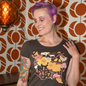Whimsical Landscape & Animal Tee in Walnut Blue Platypus Clothing