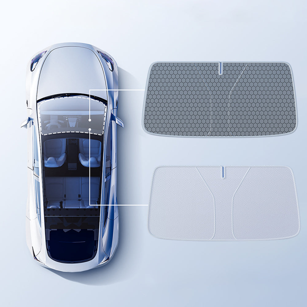 Graphene Front Windshield Sunshade for Model 3 Highland / Model Y Juniper Tesery Official Store