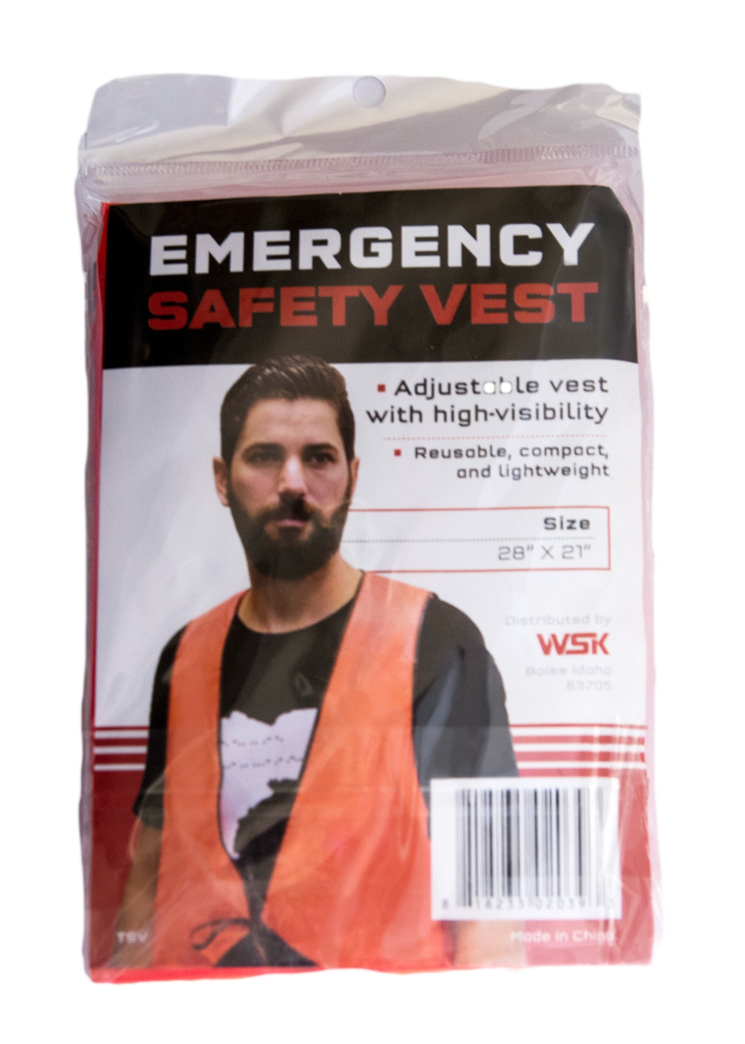 High Visibility Vinyl Safety Vest quakekits.com