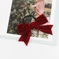 Vintage Velvet Bow Hair Clip  Handmade Spring Clip