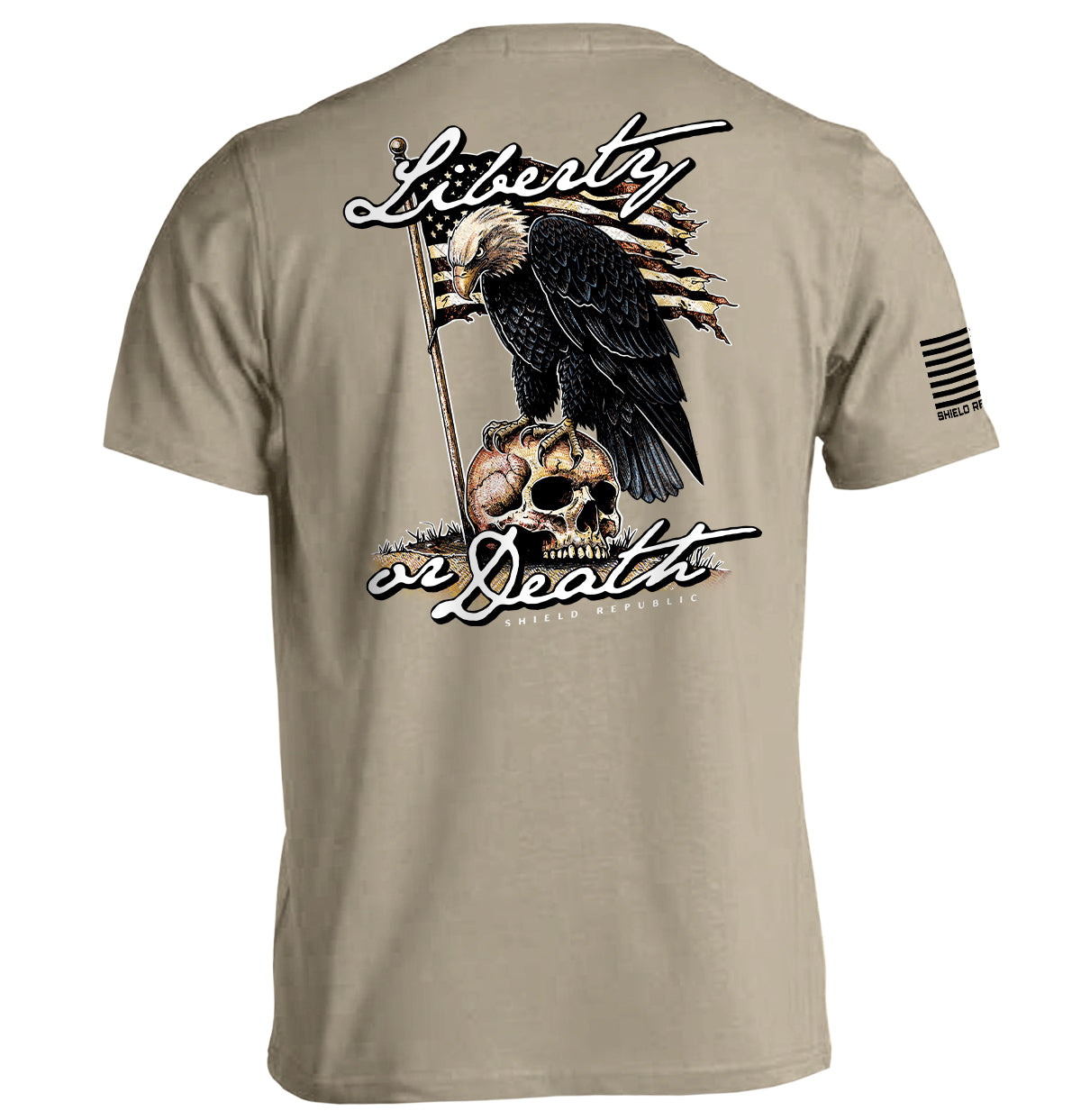 Liberty or Death Eagle Shield Republic