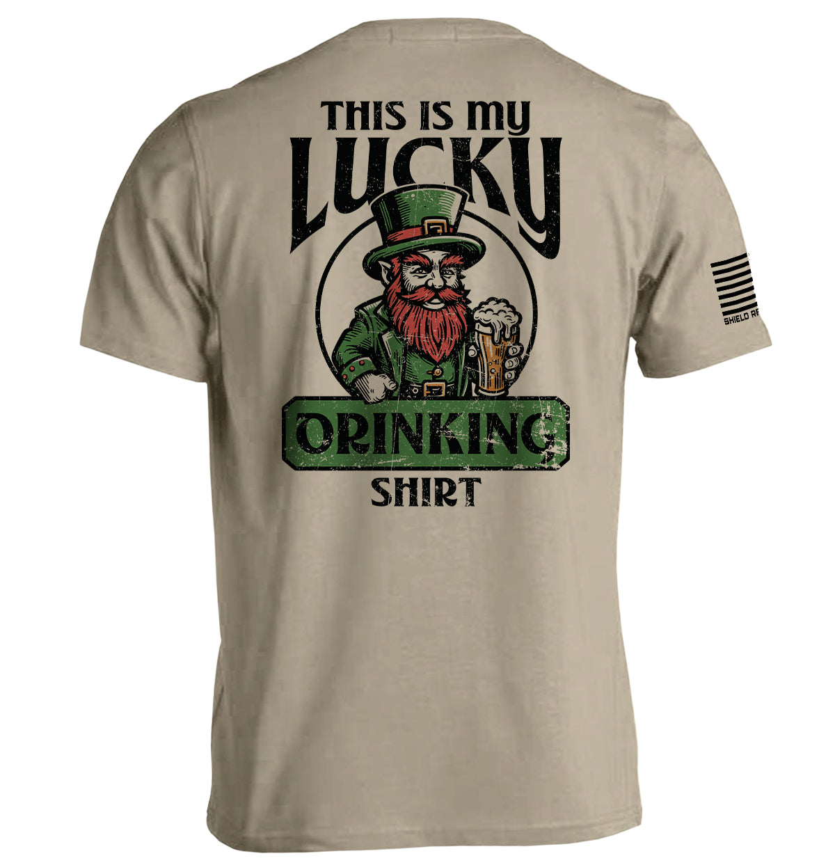 This Is My Lucky Drinking Shirt Shield Republic