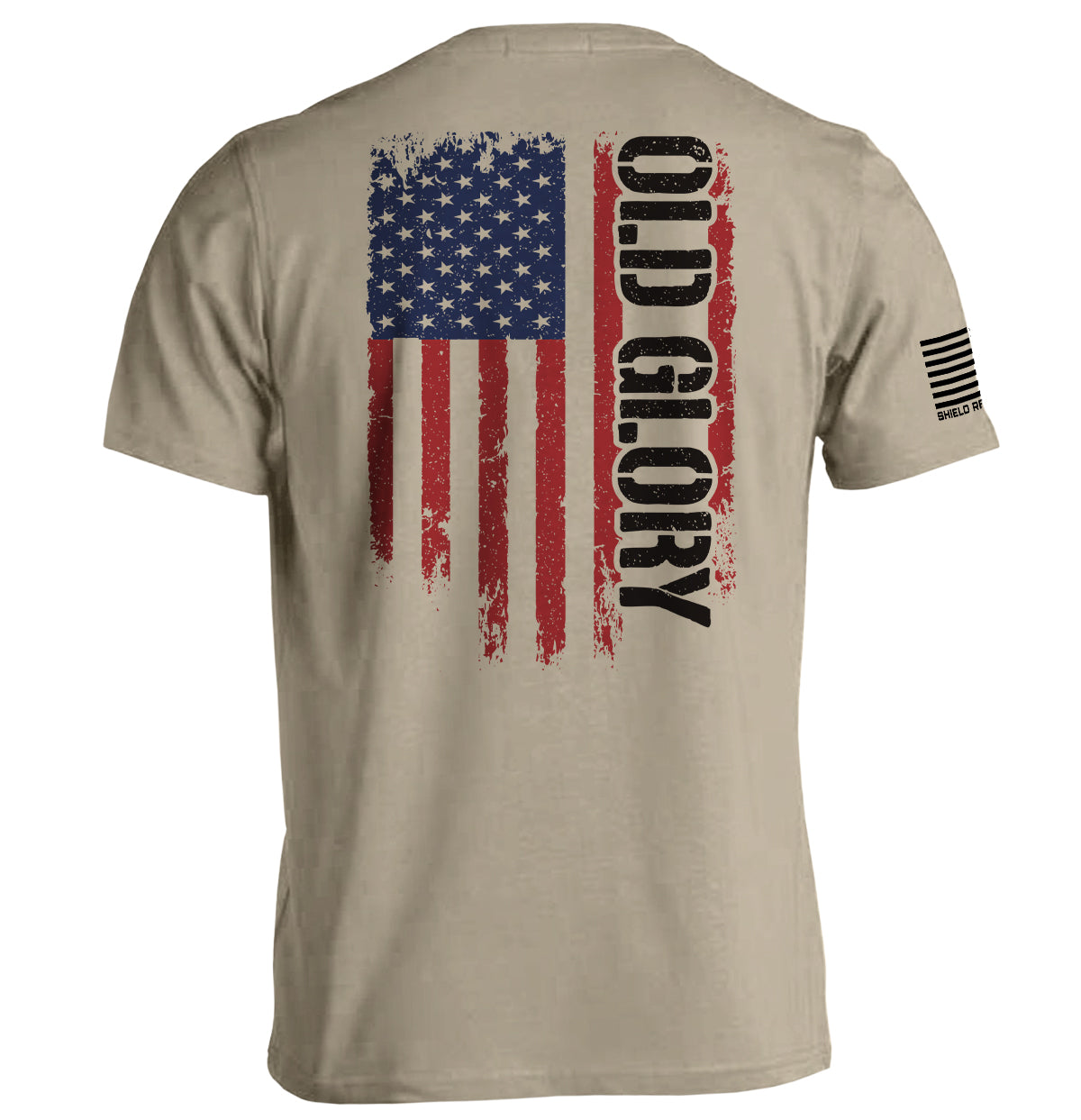 Old Glory Flag Shield Republic