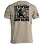 I Support the Right to Keep and Arm Bears Shield Republic