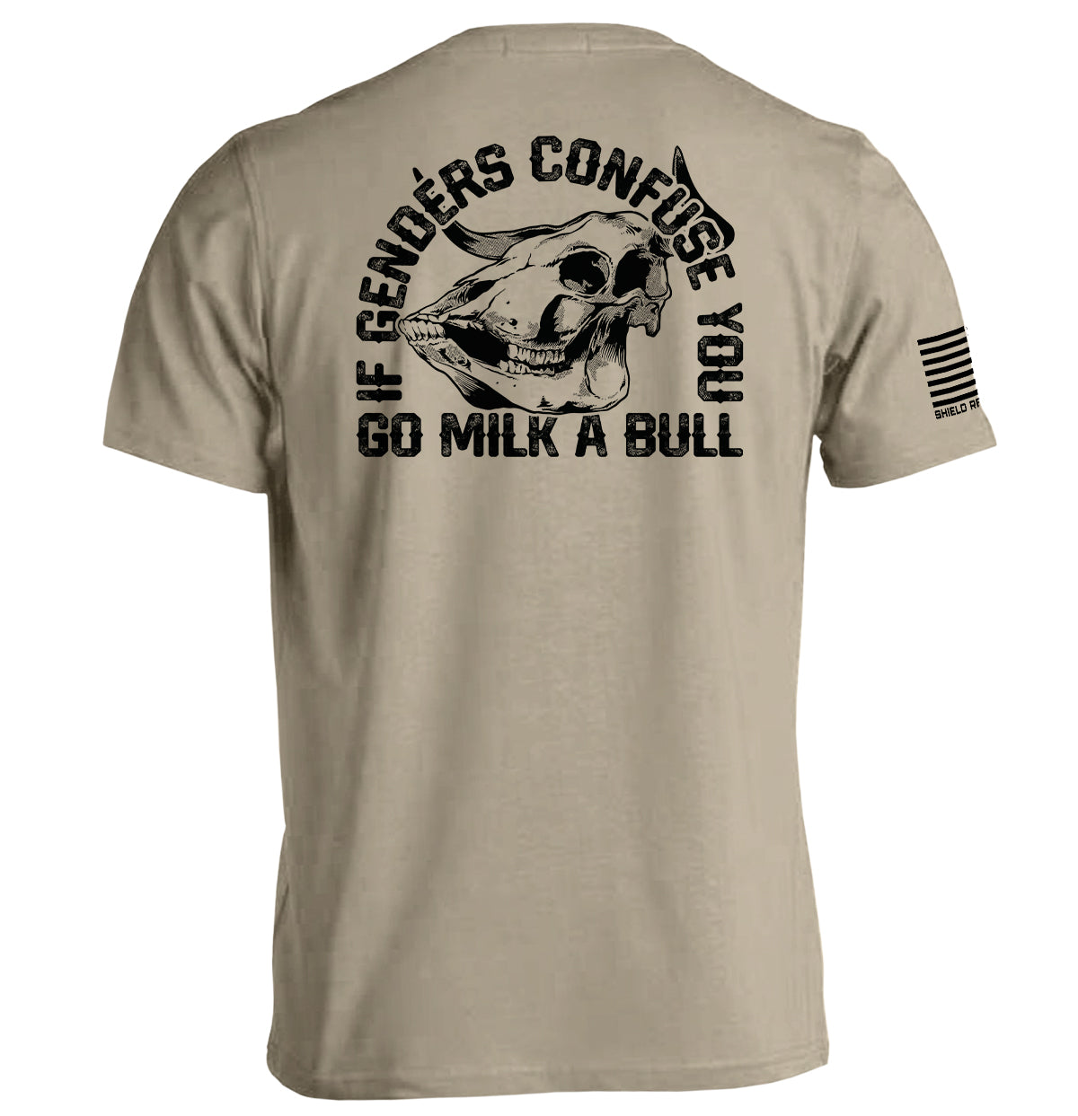 If Genders Confuse You Go Milk A Bull Shield Republic
