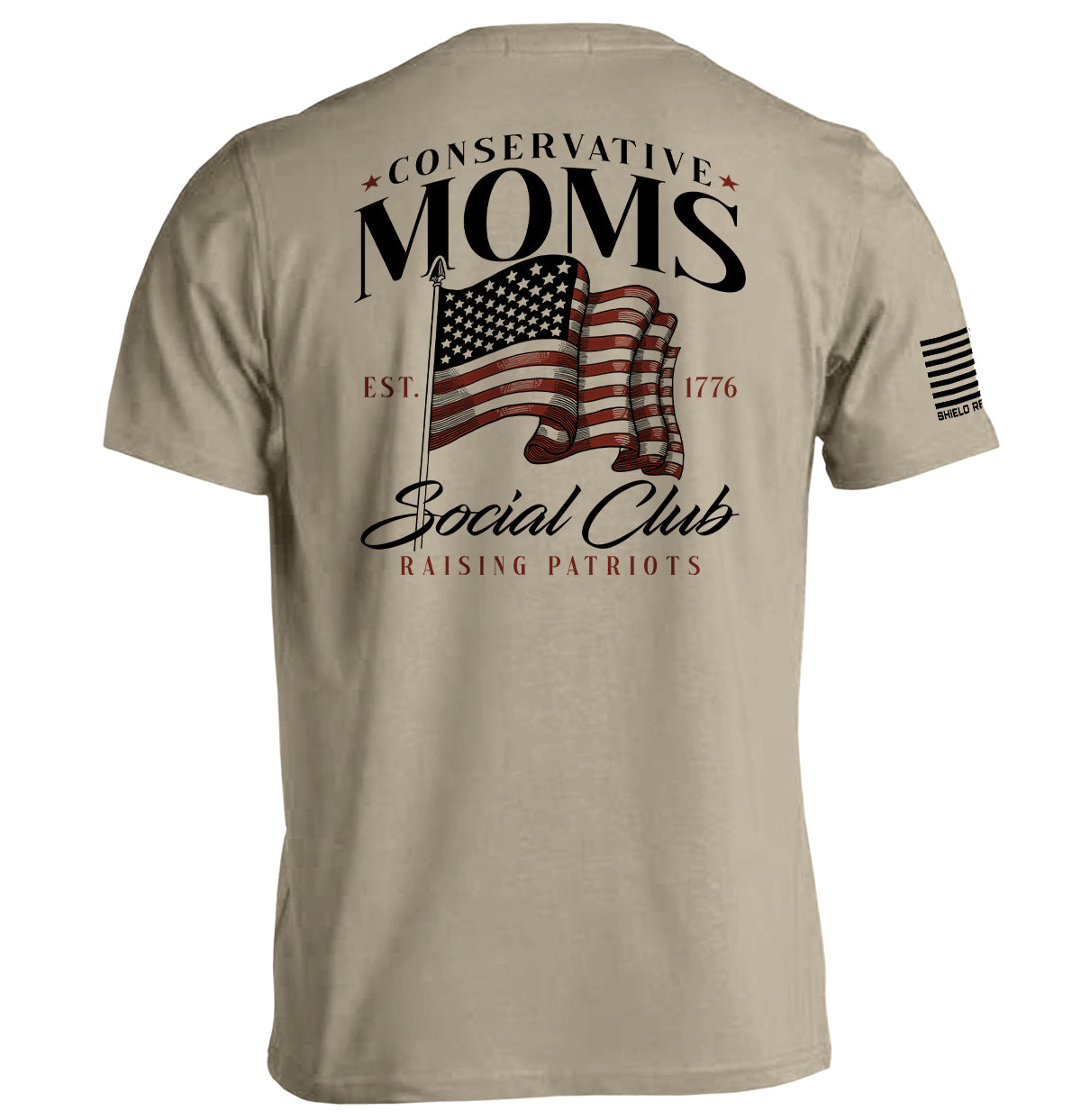 Conservative Moms Social Club Shield Republic