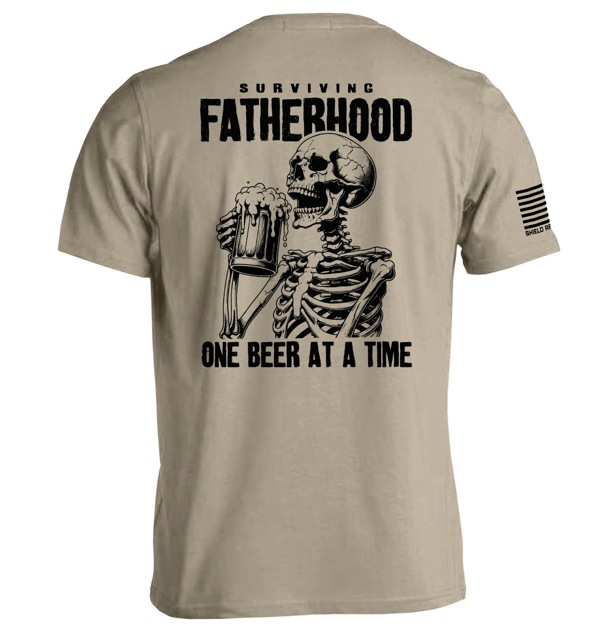 Surviving Fatherhood One Beer At A Time Shield Republic
