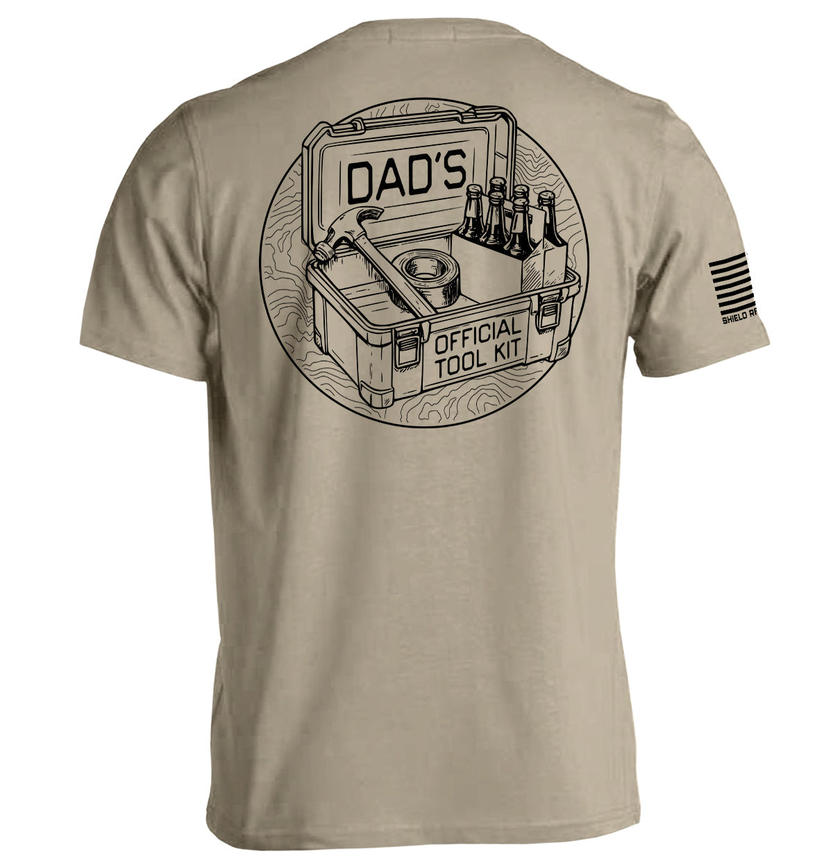 Dad's Official Toolkit Shield Republic