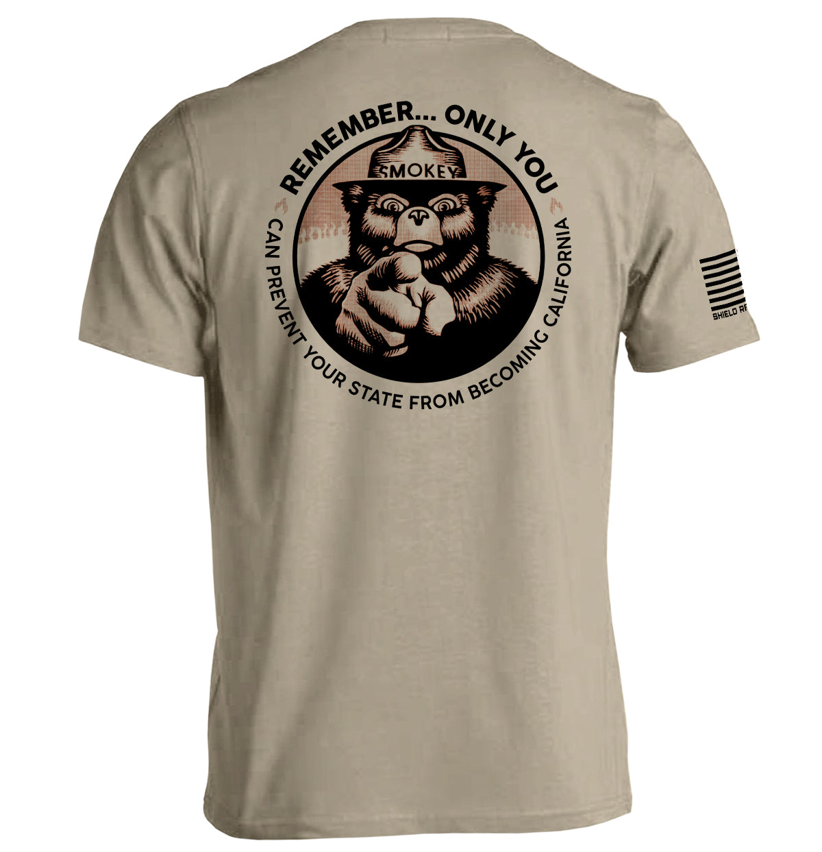 Remember Only you can prevent your state from becoming California Shield Republic