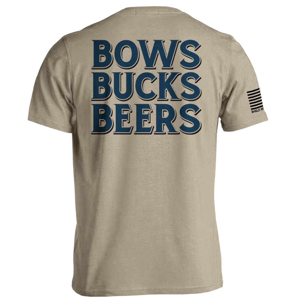 Bows Bucks Beers Shield Republic