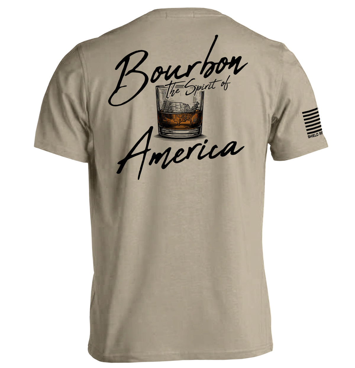 Bourbon The Spirit of America Shield Republic