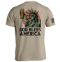 God Bless America Shield Republic