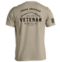 Proud American Veteran The Oath Never Ends Shield Republic