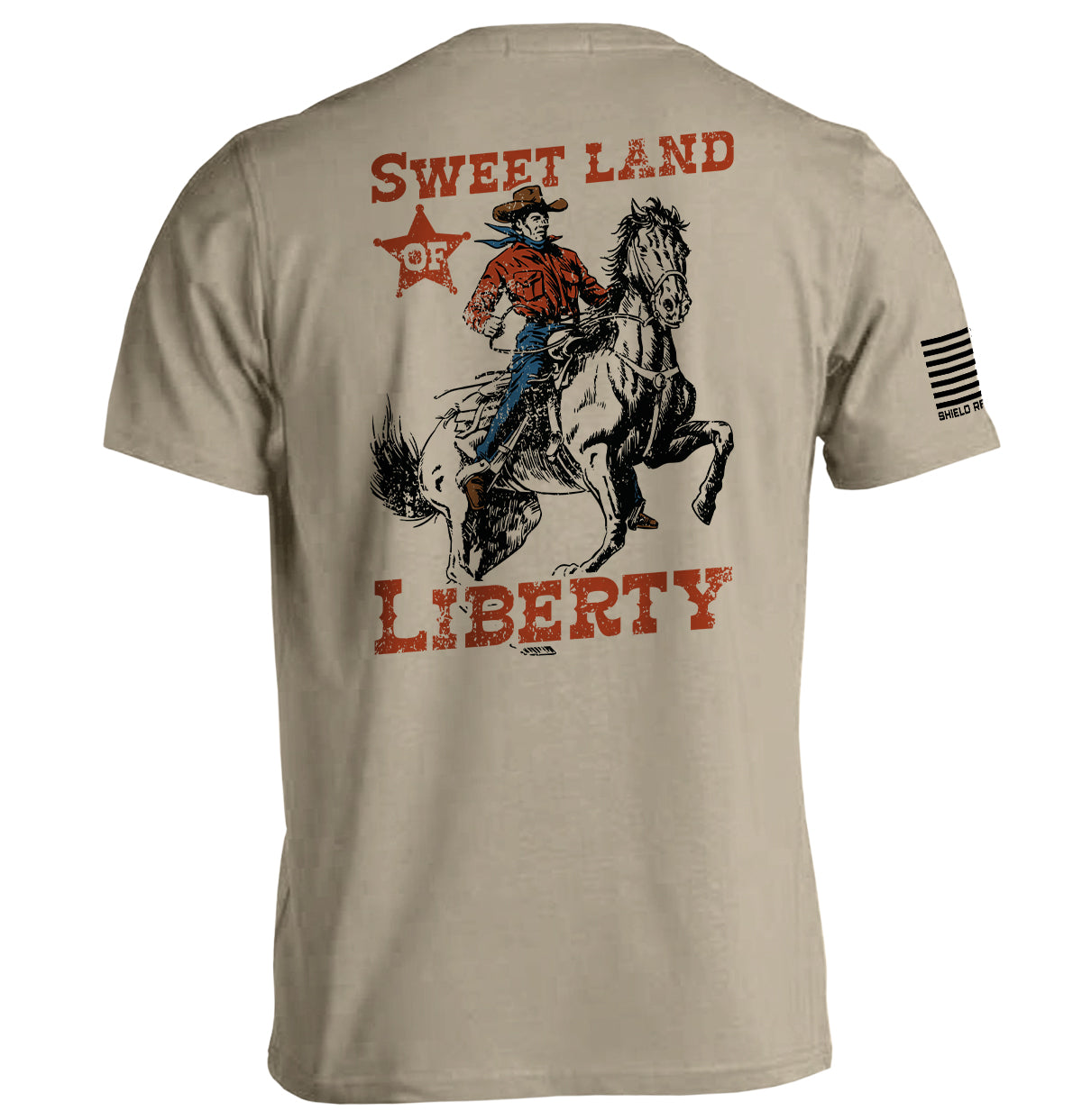 Sweet Land Of Liberty Shield Republic