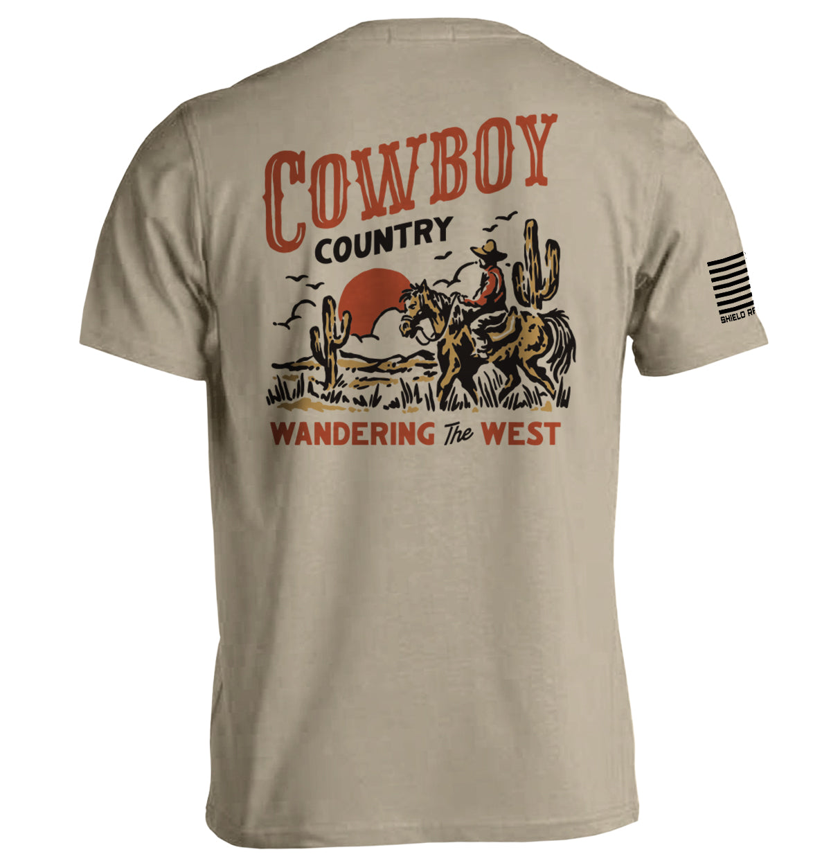 Cowboy Country Wandering The West Shield Republic