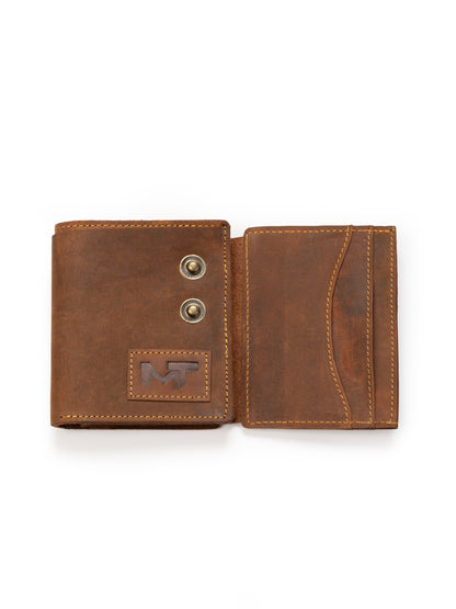 Swift Hold Wallet - Tan Brown Classy Leather Bags