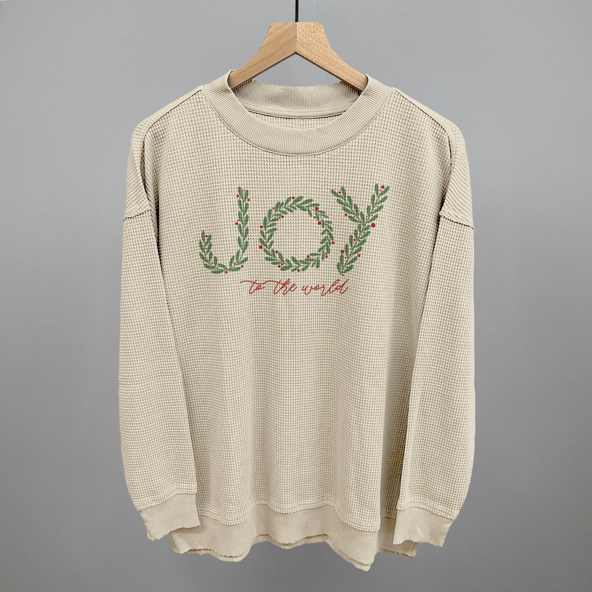 Joy To The World (Wreath) Ivy + Cloth