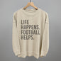 Life Happens. Football Helps. Ivy + Cloth