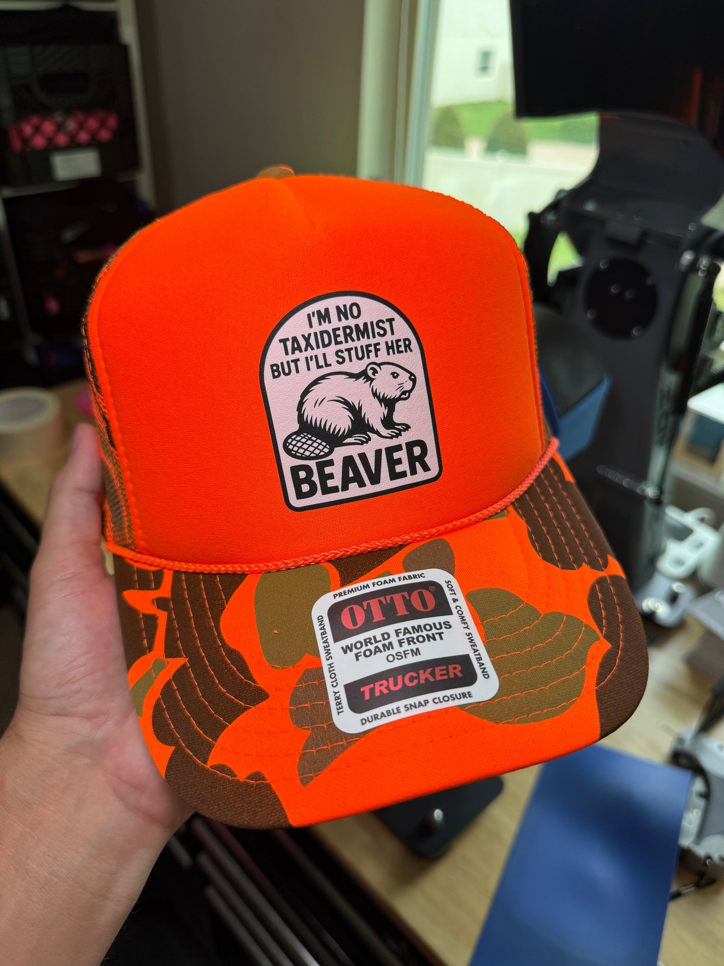 Taxidermist Trucker Hat Luckless Outfitters