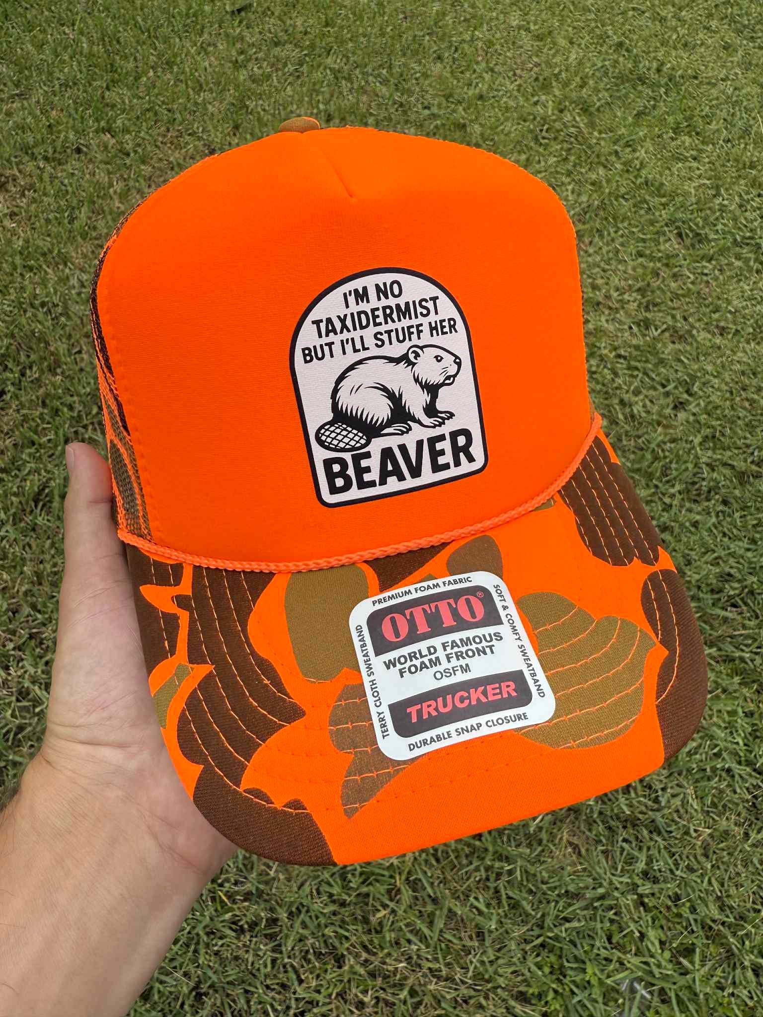 Taxidermist Trucker Hat Luckless Outfitters