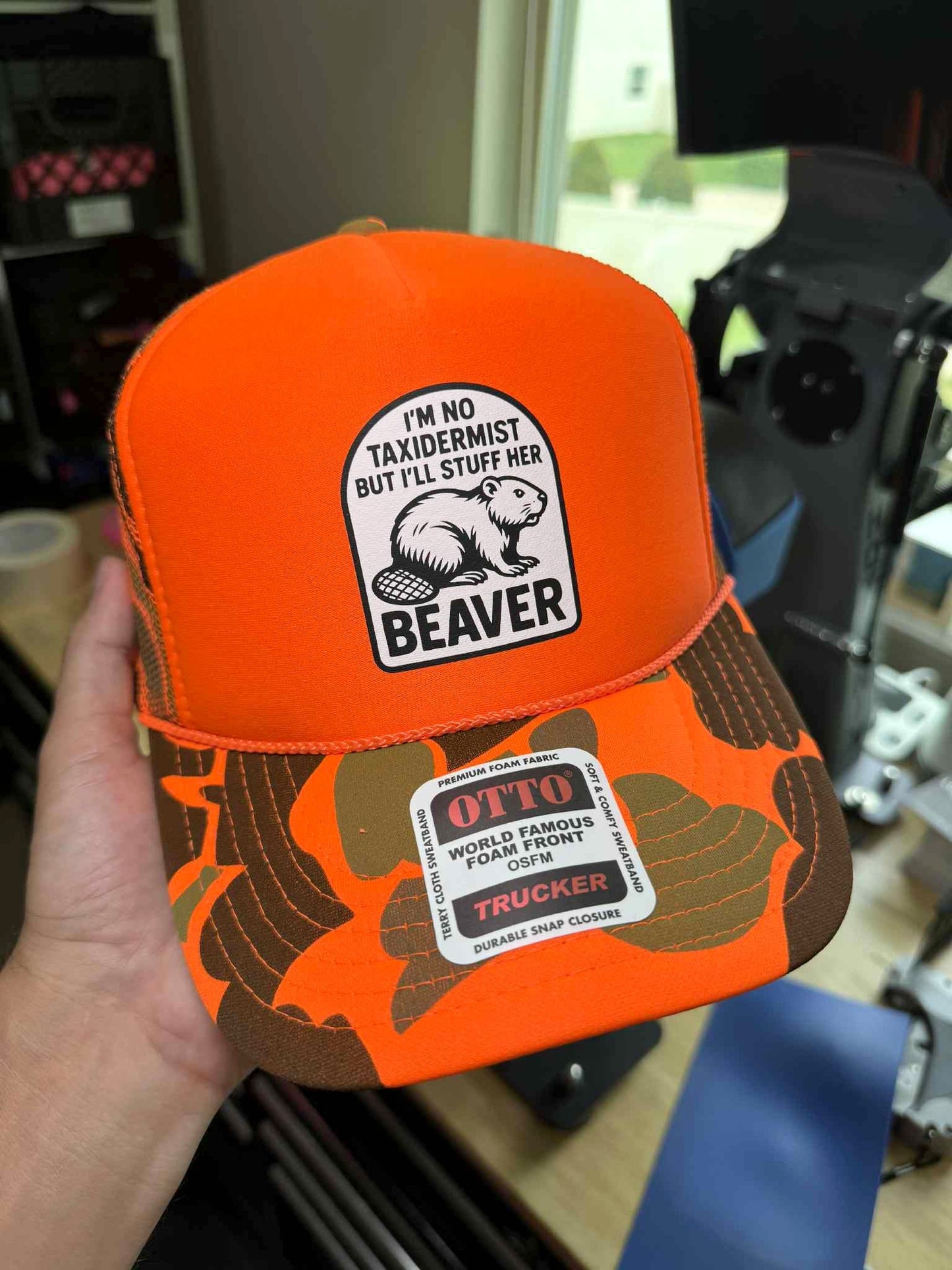 Taxidermist Trucker Hat Luckless Outfitters