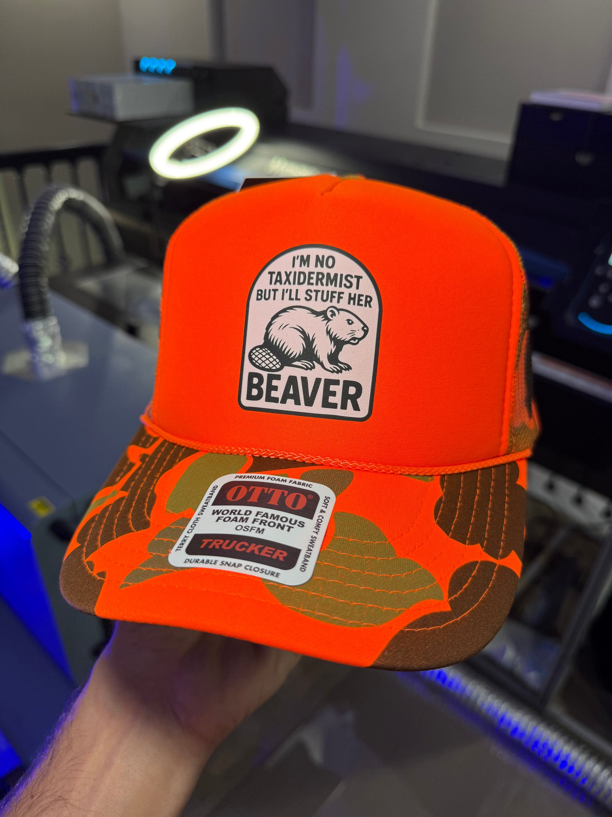 Taxidermist Trucker Hat Luckless Outfitters