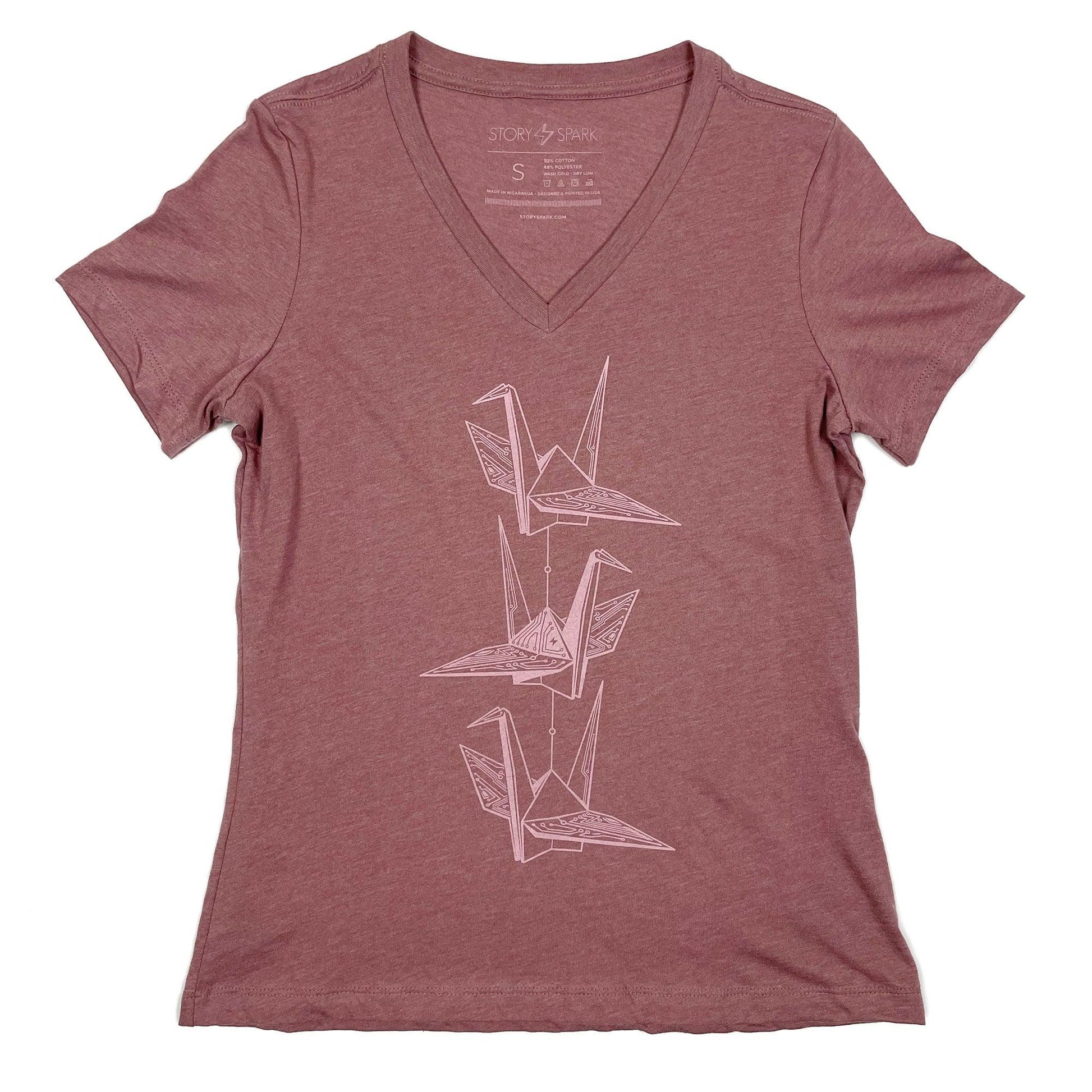 Tech-gami Womens T-shirt STORY SPARK