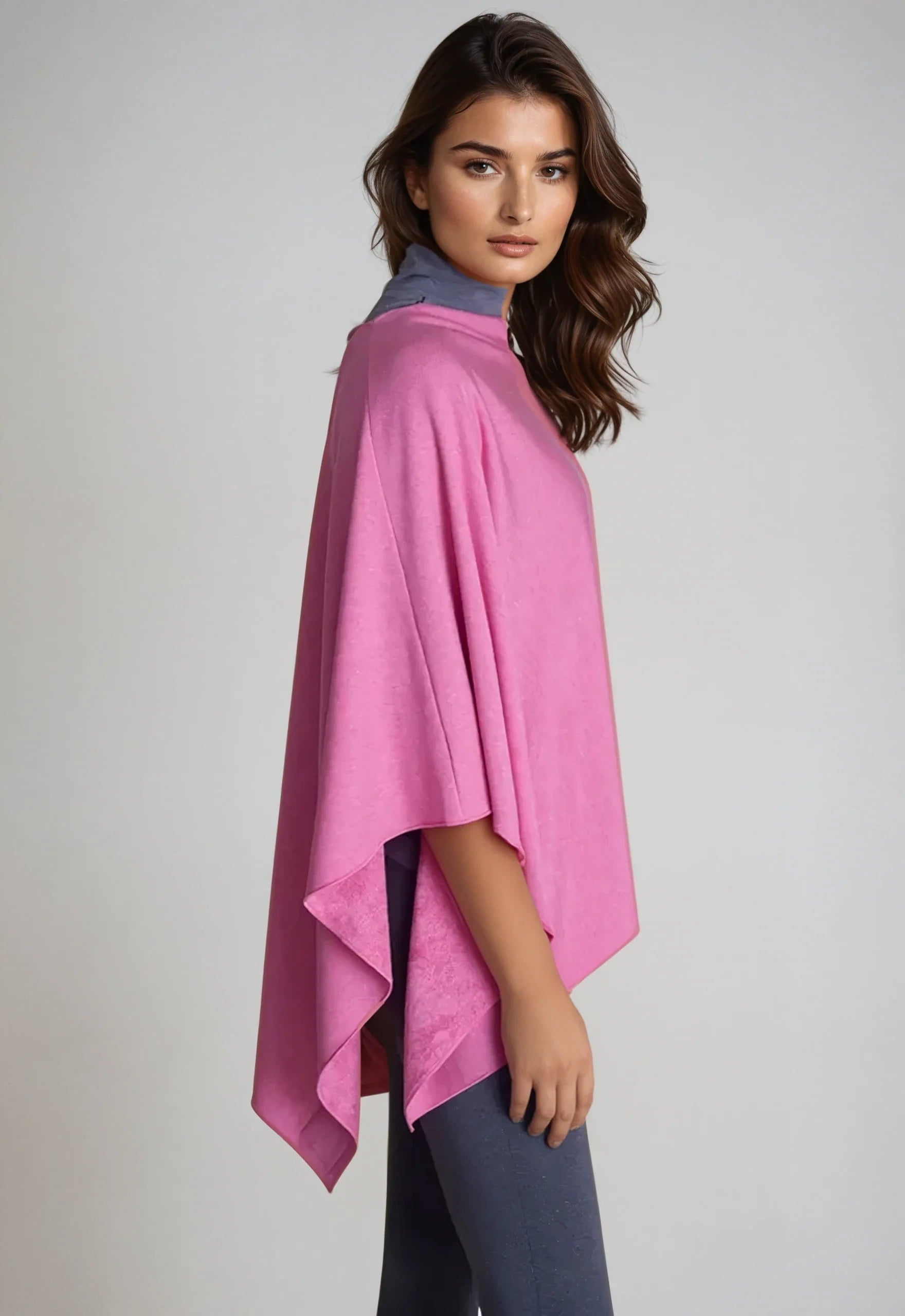 Tech Poncho - Pink Buki