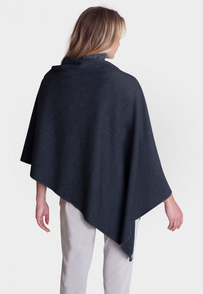 Tech Poncho - Charcoal Gray Buki