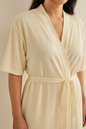 Tencel | Supreme Short-sleeve Robe Silverlyne