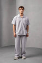 Textured Geometric Shirt Withinblack