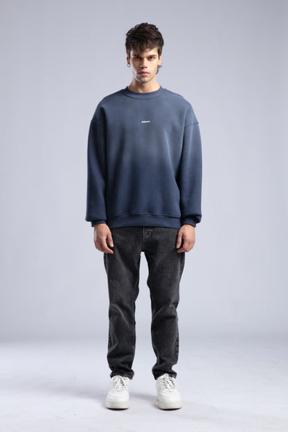 CATCH Oversized Unisex Sweatshirt – Minimal Streetwear Studio Collection Withinblack