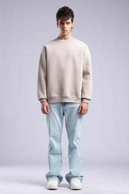 CATCH Oversized Unisex Sweatshirt – Minimal Streetwear Studio Collection Withinblack