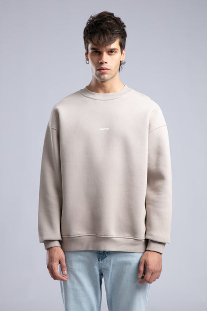 CATCH Oversized Unisex Sweatshirt – Minimal Streetwear Studio Collection Withinblack