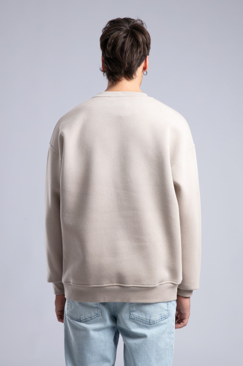 CATCH Oversized Unisex Sweatshirt – Minimal Streetwear Studio Collection Withinblack