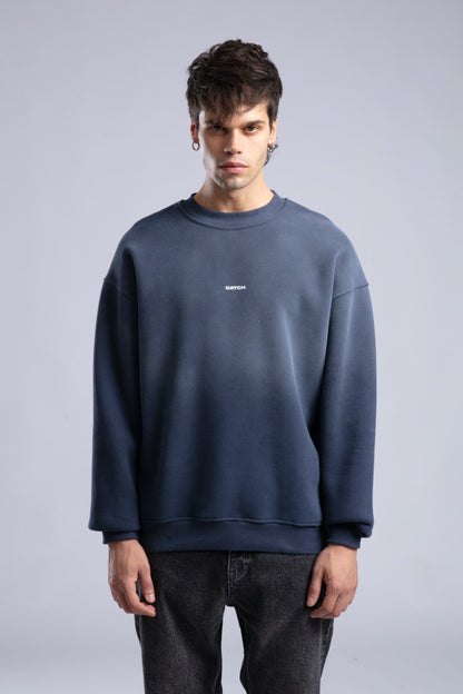 CATCH Oversized Unisex Sweatshirt – Minimal Streetwear Studio Collection Withinblack